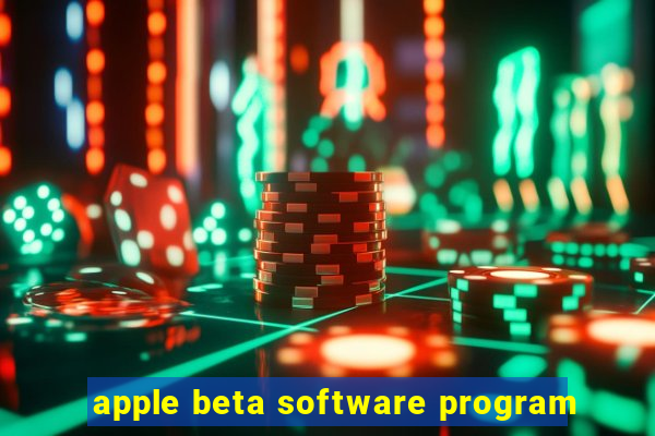 apple beta software program