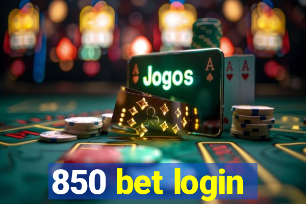 850 bet login