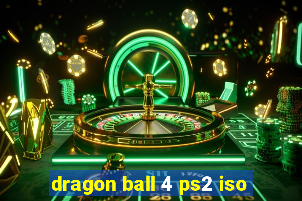 dragon ball 4 ps2 iso