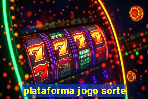 plataforma jogo sorte