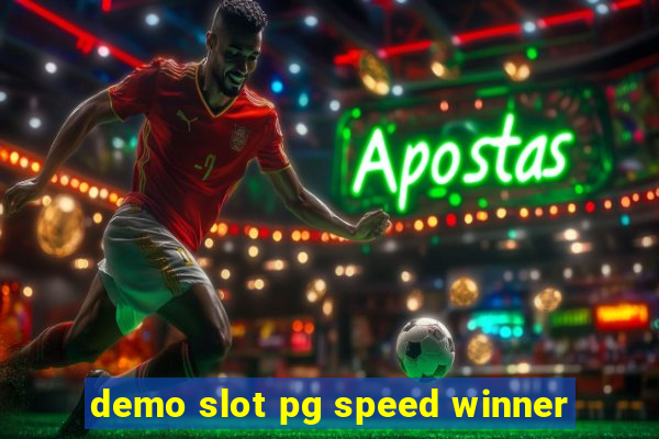 demo slot pg speed winner