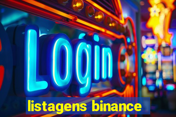 listagens binance