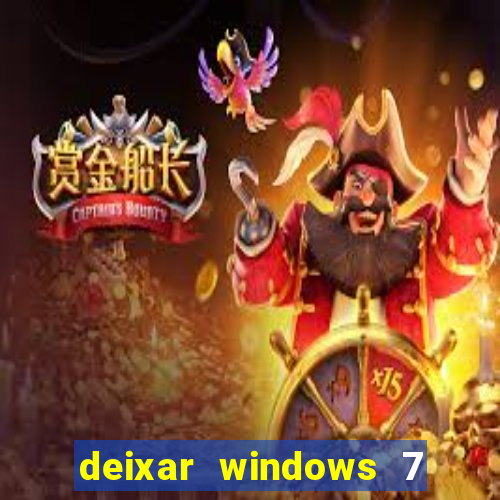 deixar windows 7 mais rapido