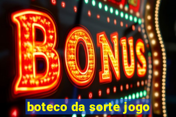 boteco da sorte jogo