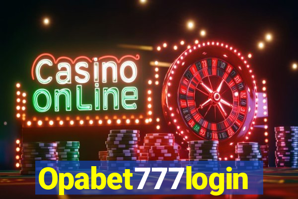 Opabet777login