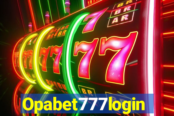 Opabet777login