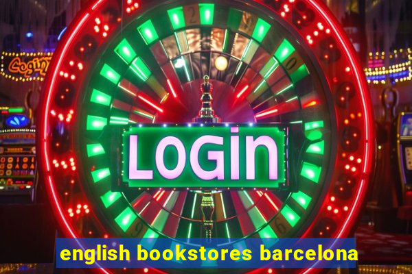 english bookstores barcelona