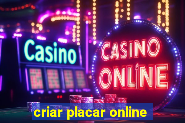 criar placar online