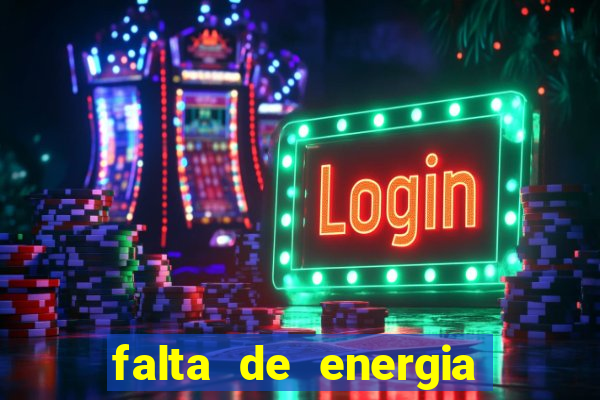 falta de energia em caucaia