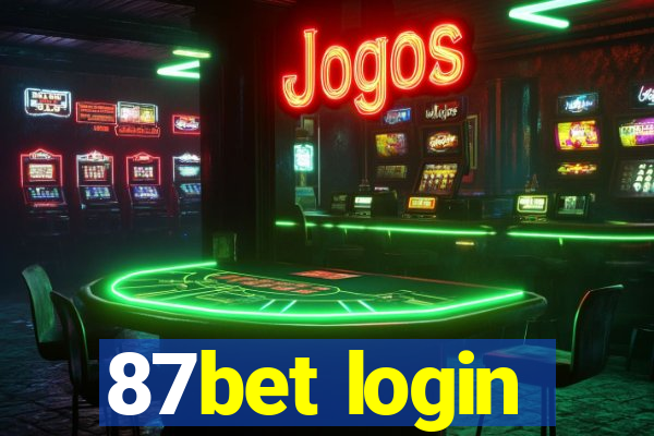 87bet login