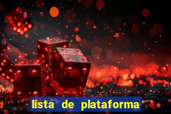 lista de plataforma de jogos