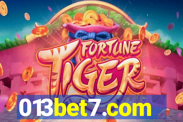 013bet7.com