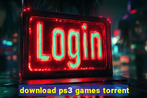 download ps3 games torrent