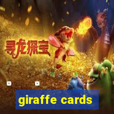 giraffe cards