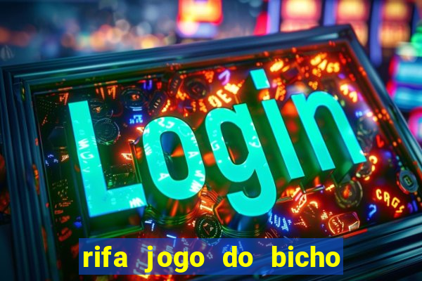 rifa jogo do bicho para imprimir