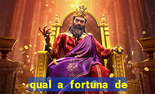 qual a fortuna de mari maria