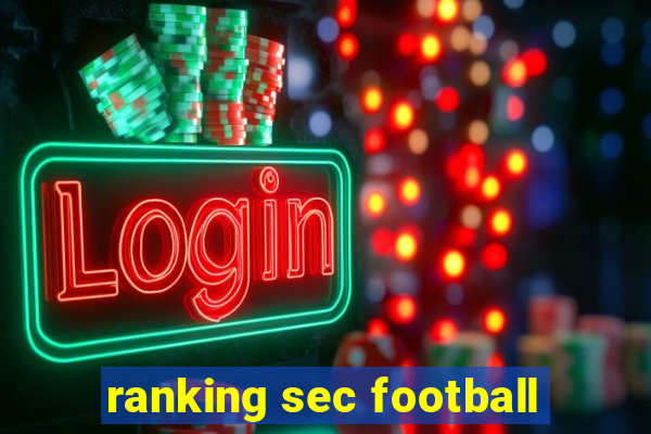 ranking sec football