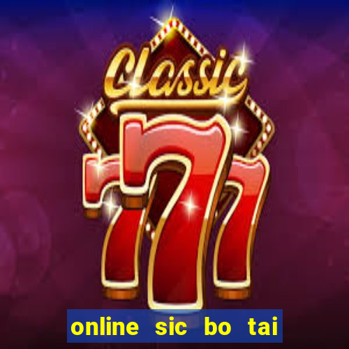 online sic bo tai xiu software casino game