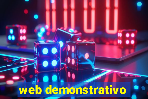 web demonstrativo