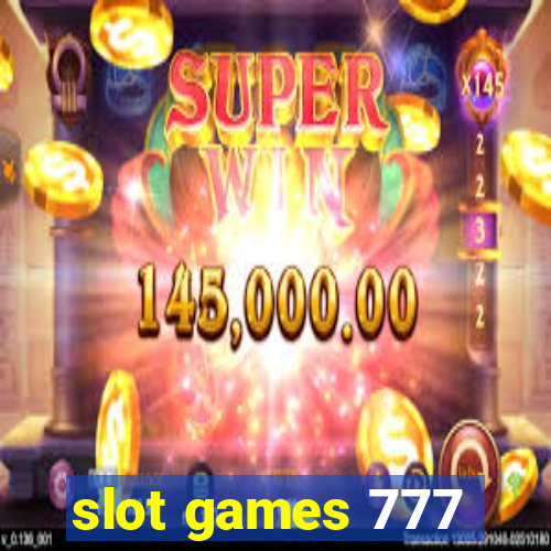 slot games 777