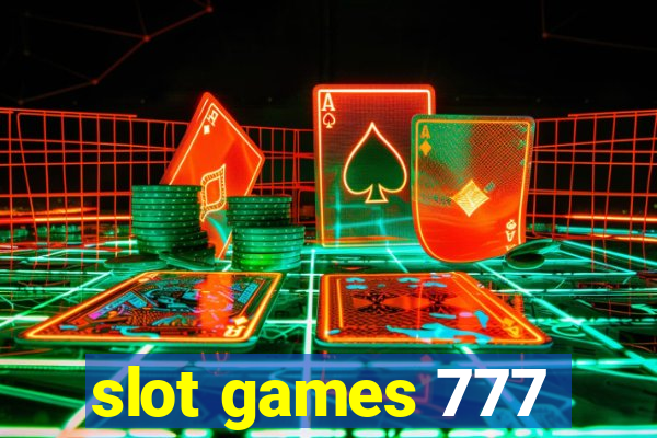 slot games 777