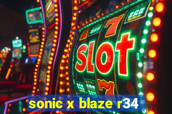 sonic x blaze r34