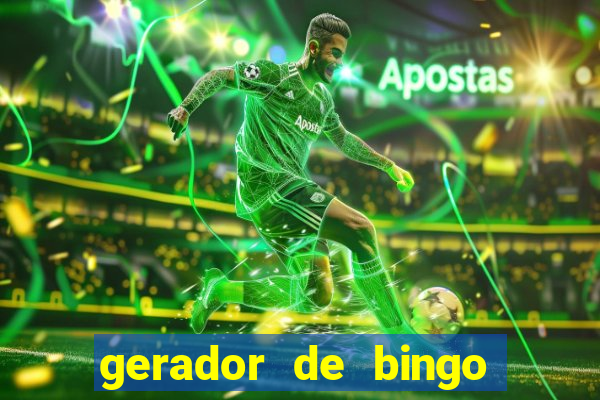 gerador de bingo cha de bebe