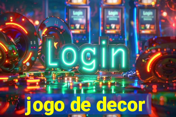 jogo de decor