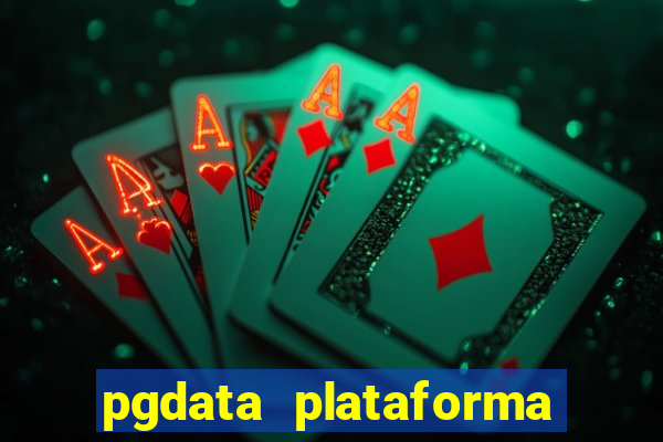 pgdata plataforma de jogos