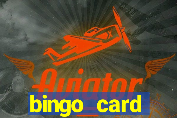 bingo card generator with pictures