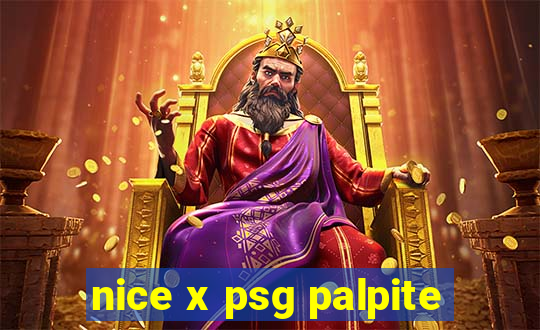 nice x psg palpite