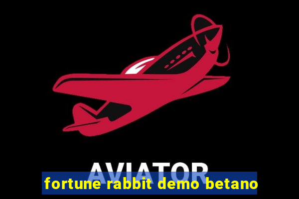 fortune rabbit demo betano