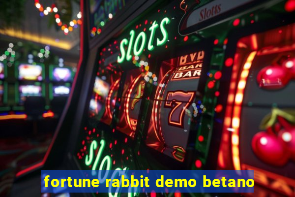 fortune rabbit demo betano