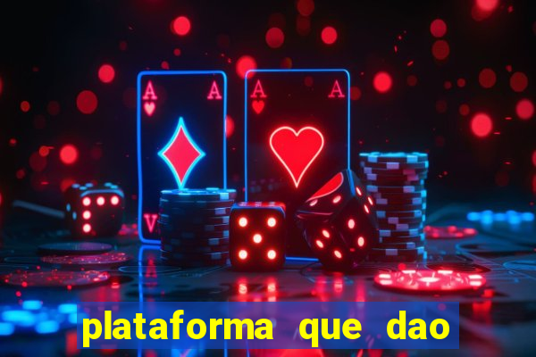 plataforma que dao bonus de cadastro