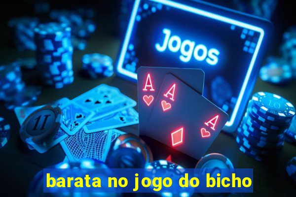 barata no jogo do bicho