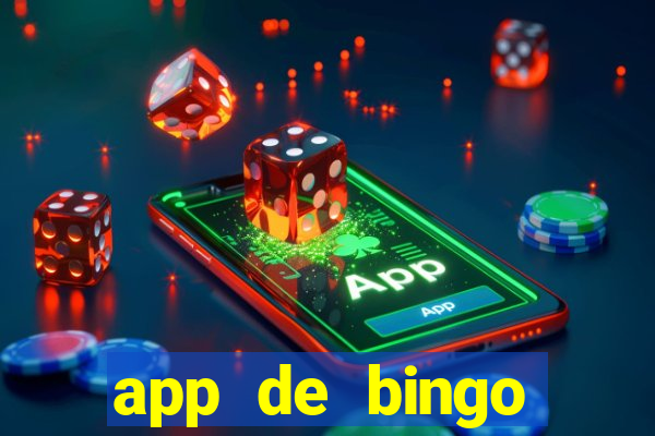 app de bingo valendo dinheiro