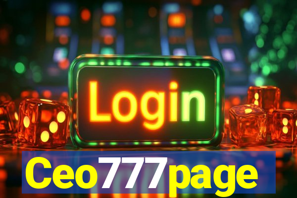 Ceo777page