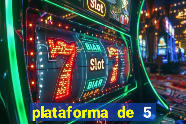 plataforma de 5 reais jogo do tigre