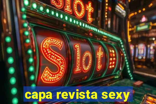 capa revista sexy