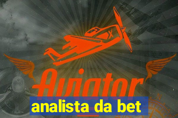 analista da bet