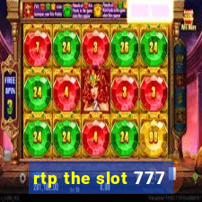 rtp the slot 777