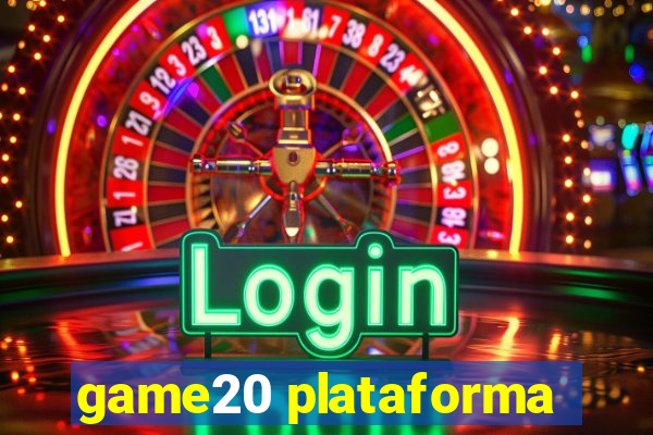 game20 plataforma