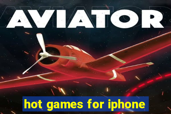 hot games for iphone