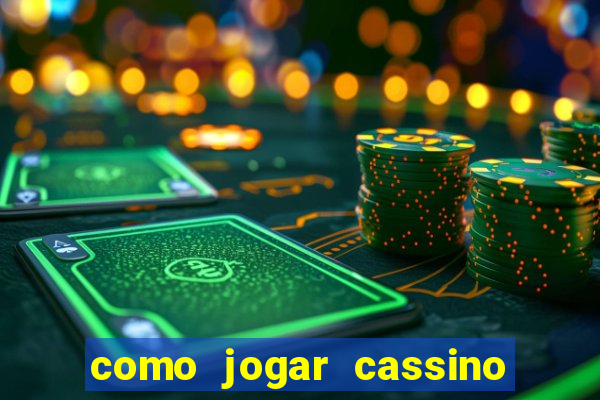 como jogar cassino na betano