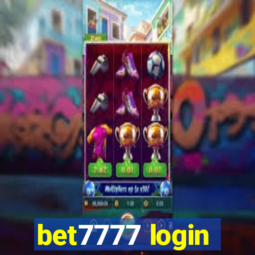 bet7777 login