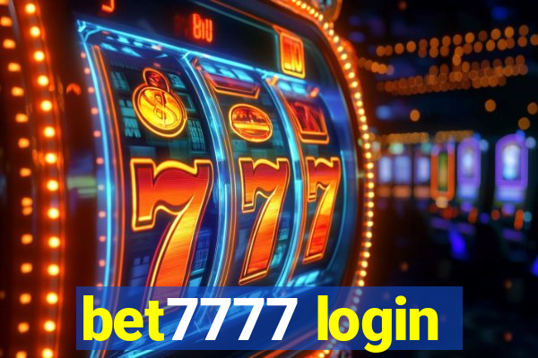 bet7777 login