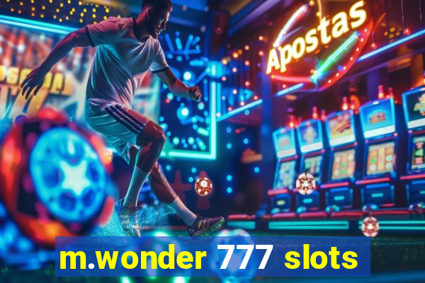 m.wonder 777 slots