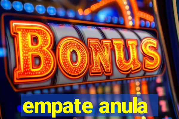 empate anula