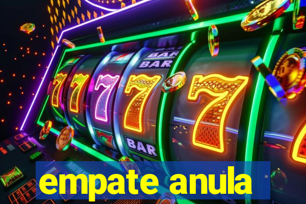 empate anula