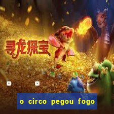 o circo pegou fogo música infantil